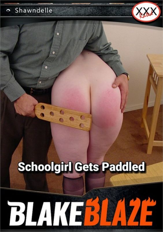 Schoolgirl Gets Paddled